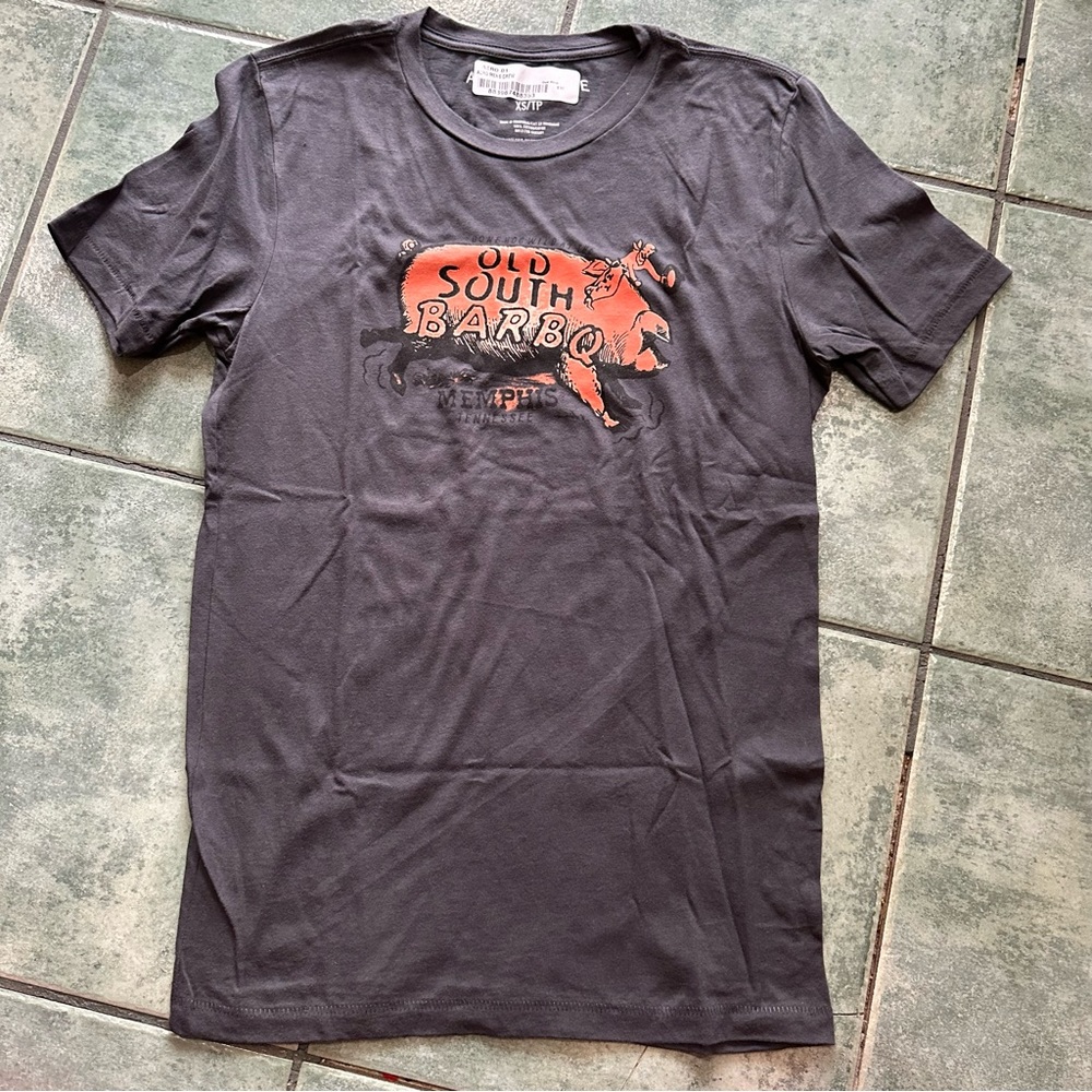 Aeropostale Gray Crewneck T-shirt NWT